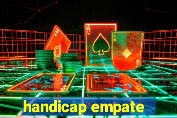 handicap empate - 2